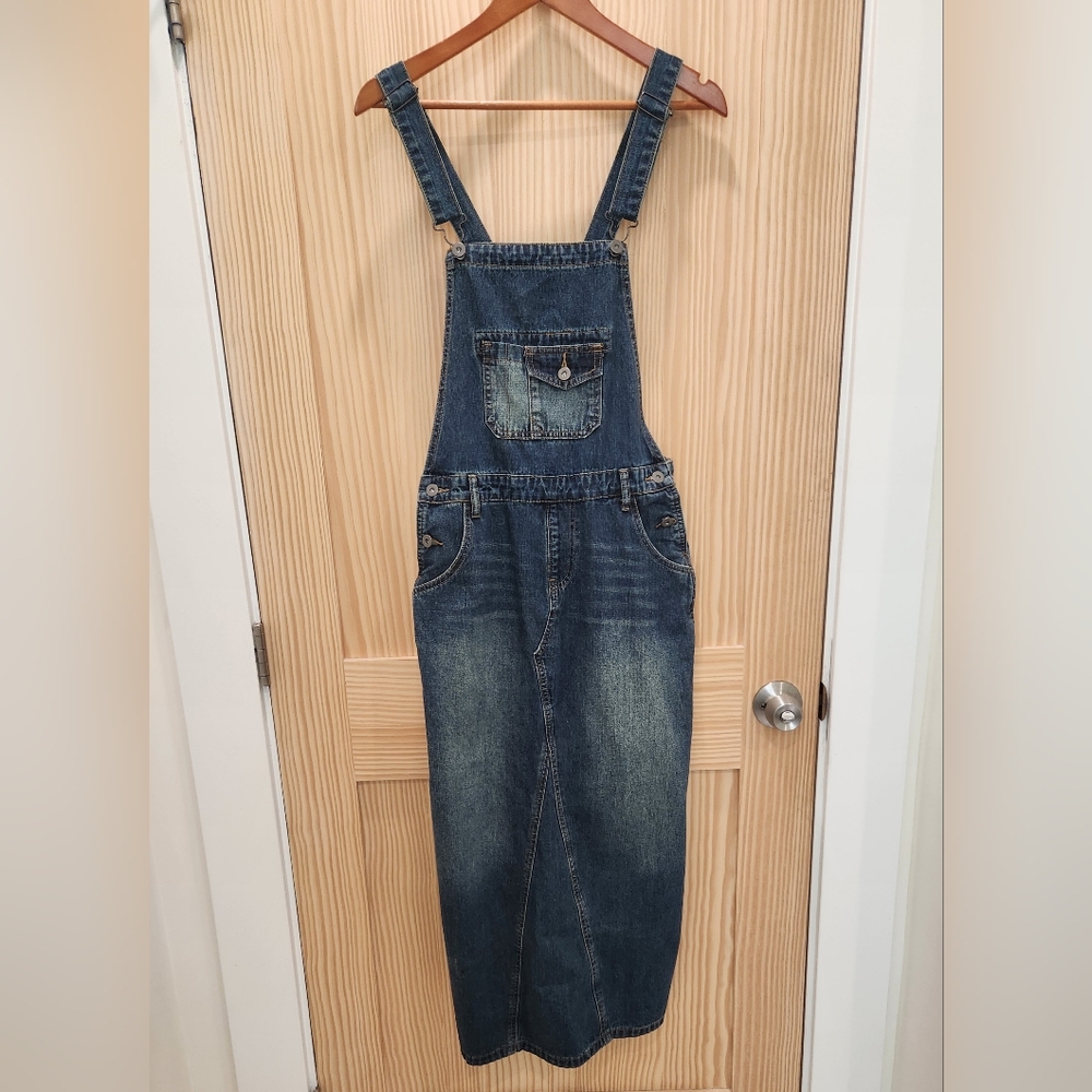 Madepants - Blue Denim Overall Dress